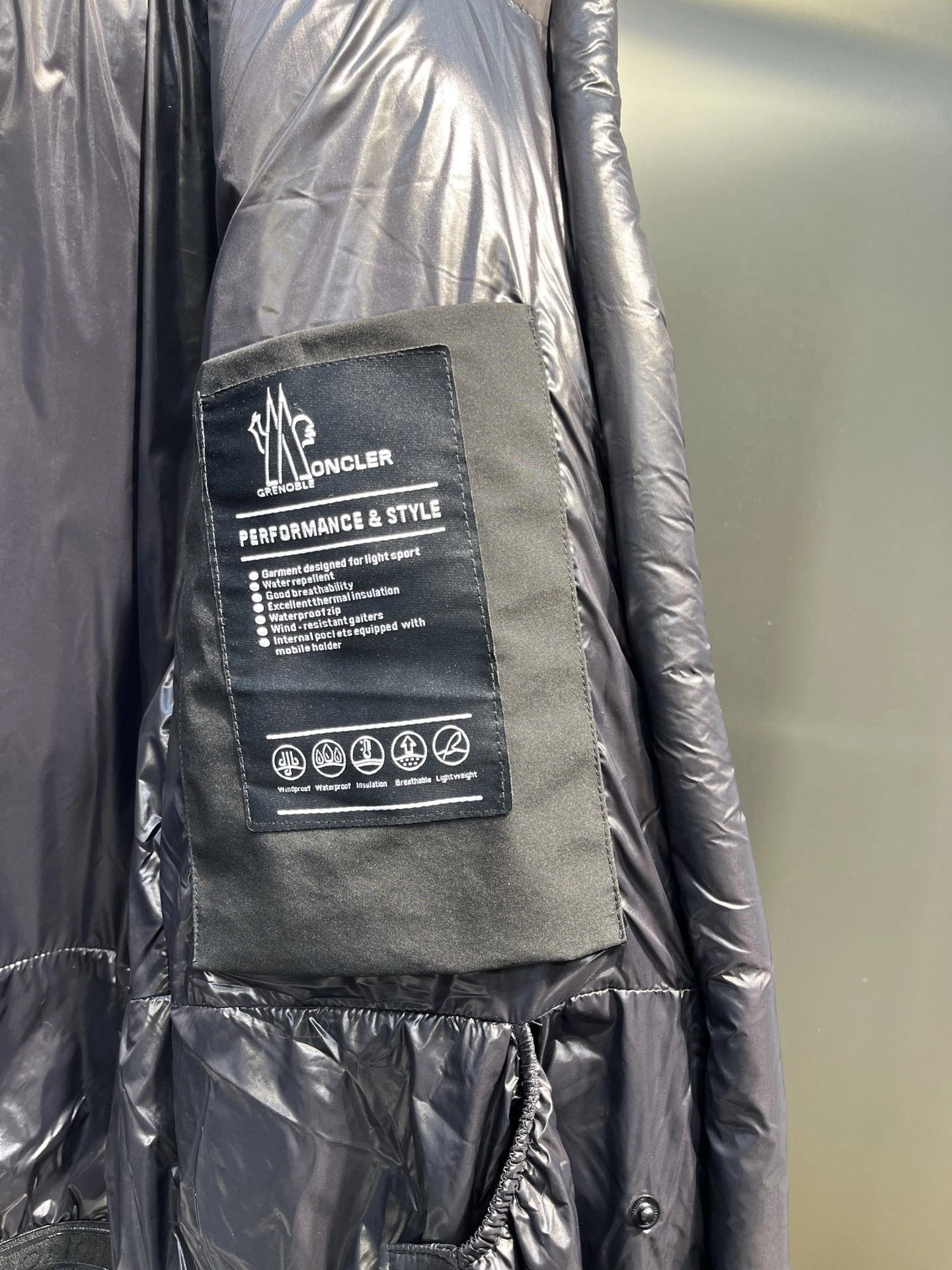 wg.luxury-- 7o9385r Down jacket white duck down item: E-F431J0114